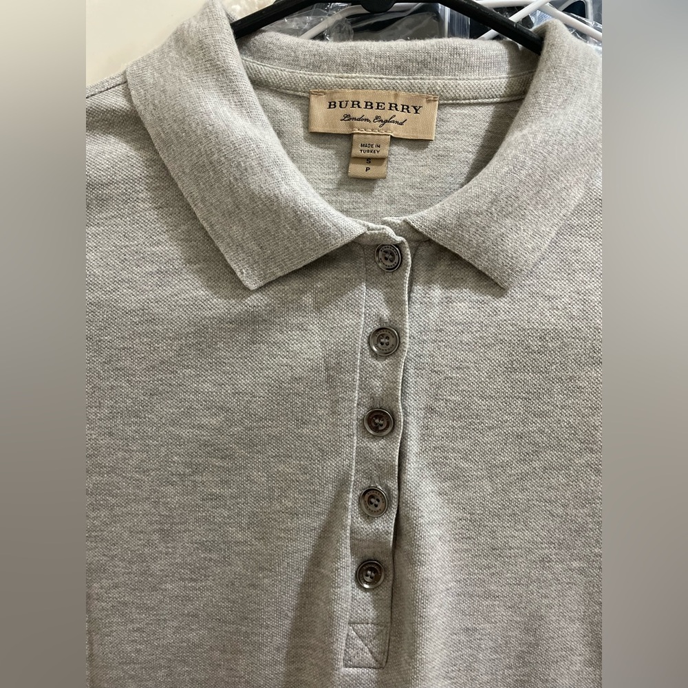 Burberry womens polo shirt